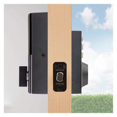 Kwikset SmartCode 914 Zigbee Contemporary Deadbolt with Home Connect, Matte Black